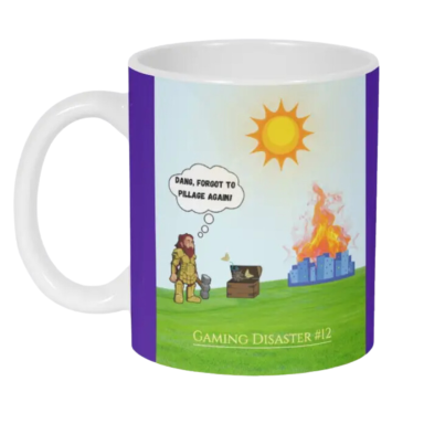 Dang, Forgot To Pillage Gamer Humor Mug