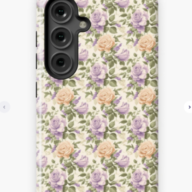 A floral phone case