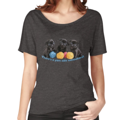 Yarn Stash Humor Relaxed Fit T-Shirt