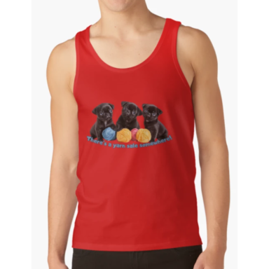 Yarn Stash Humor Tank Top